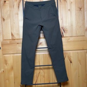lululemon ABC slim pant in olive